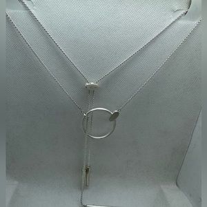 Silver Adjustable Kendra Scott Necklace